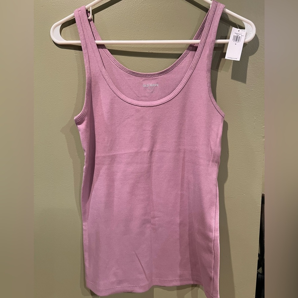 Old Navy Lavender Ribbed Tank Top